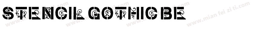 Stencil Gothic BE字体转换